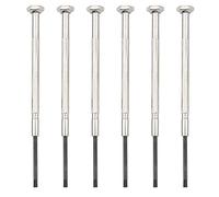 6 destornilladores Yootones para clarinete de metal, mini saxofón, piezas de saxofón, compatibles con instrumentos de clarinete, saxofón, flauta, piccolo