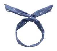 6 diademas de mezclilla para mujer, cinta para el pelo vintage, cinta de pelo de alambre plegable, estilo retro, diadema de alambre para el pelo para mujeres, decoración de fiesta, azul D