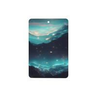 6 difusores de aroma de coche con estrellas de ciencia ficción, rectangular, para colgar fragancias, tabletas, decoración interior del coche, armario, zapatos, armario, ambientador de fragancia