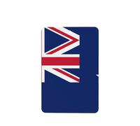 6 difusores de aroma de coche con la bandera de Nueva Zelanda, rectangular, para colgar fragancia, tableta, decoración interior del coche, armario, zapatos, armario, ambientador de fragancia