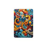 6 difusores de aroma de coche con rayas multicolor rectangulares para colgar fragancias para tableta, decoración interior del coche, armario, zapatos, armario, ambientador de fragancia