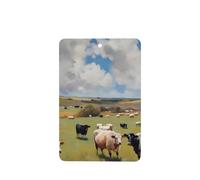 6 difusores de aroma de coche de granja, rectangulares, para colgar en tabletas, decoración interior de coche, armario, zapatos, armario, ambientador de fragancia