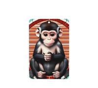 6 difusores de aroma de coche de The Silent Monkey, rectangular, para colgar fragancias, tabletas, decoración interior de coche, armario, zapatos, armario, ambientador de fragancia