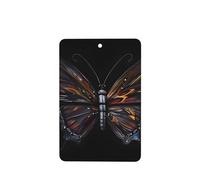 6 difusores de aroma de mariposa misteriosa para coche, rectangular, para colgar fragancia, tableta, decoración interior del coche, armario, zapatos, armario, ambientador de fragancia