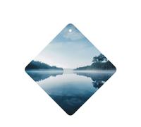 6 difusores de aroma de niebla para coche, cuadrado, para colgar, para decoración interior de coche, armario, zapatos, armario, ambientador de fragancia