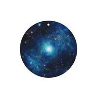 6 difusores de aroma de pétalos de cielo estrellado para coche, forma redonda, para colgar fragancia, tableta, decoración interior del coche, armario, zapatos, armario, ambientador de fragancia