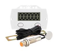 6 Digit Counter, Electronic Digital Display, Lightweight Build Reusable Tool Large Screen Compact Size, Count Clicker Counter for Coaching, Knitting, Lap 2.68x1.18x1.81 Inches