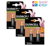 6 Duracell AA Recargables 2500Mah Baterías 1.2V HR6 NIMH 2Bl Mignon Stilo