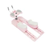 6 en 1 entrenador de columna vertebral con contador LED (rosa)
