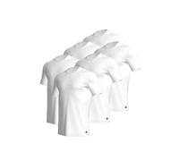 6 en Paquete Adidas Crew Cuello Camiseta Interior Hombre Redondo Escote Algodón
