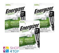 6 ENERGIZER ACCU RECARGABLE POWER PLUS AAA HR03 BATTERIES 1.2V 700mAh 2BL NUEVO