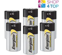 6 Energizer C Alcalina Lr14 Baterías 1.5V Industria Baby R14 Mn1400 Am2 E93