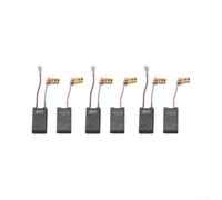 6 escobillas de carbón 1617014135 para Bosch GBH5-40DE GSH5E GBH7-45DE | Para Bosch 5-40DE Componentes de Motor 11235EVS 11241EVS Cepillos compatibles para cepillos de martillo de demolición sds Max