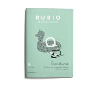 6 Escritura RUBIO | Ejercicios de repetición de letras, palabras, oraciones y números | +7 años
