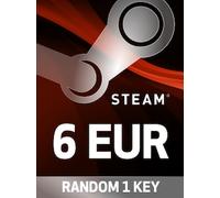 6 EUR Random 1 Key - Steam Key - GLOBAL