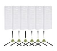 6 filtros 6 cepillos Kit de accesorios, para Lefant para 330 M330 Pro Robot Partes de mantenimiento, Mejorar la potencia de limpieza Accesorios de repuesto