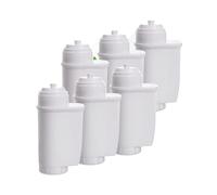 6 filtros de agua for café, compatibles con las series Siemens EQ, TZ70003, TCZ7003, TCZ7033, BRITA Intenza y Bosch.