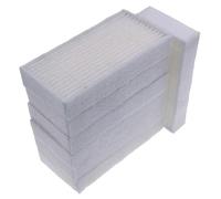 6 filtros HEPA de esponja y 4 cepillos laterales for aspiradora robot, compatibles con Ilife V55, V50, V5, V5s, V3, V3s, V50 Pro y X5.(10 hepa filter)