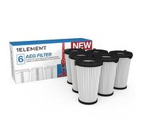 6 filtros para aspiradora AEG [CX7, CX7-2 y QX8] - Reemplaza AEF150 - Juego de filtros de repuesto para aspiradoras inalámbricas - Filtros de alto rendimiento para CX7-2-35WR, CX7-2-45AN, QX8-1-45CR