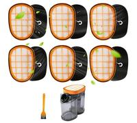 6 Filtros para Philips Speedpro Max Aspiradora, Filtro de Repuesto para Philips FC6822 6823 6827 6908 6906 6904, Filtro para Philips FC5005/01, Accesorios para Philips Aspiradora