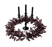 6-Foot Neutral Fall Leaf Garland - 180cm Artificial Autumn Foliage | Realistic Faux Leaf Vine For Fireplace Mantels, Tabletops, Thanksgiving Centerpieces & Halloween Indoor/Outdoor Decor