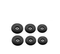 6 fundas de silicona para auriculares Huawei Freebuds 5i/6i, funda de goma para auriculares, almohadilla para auriculares, accesorios para auriculares (negro)