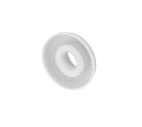 6 Fundas para Auriculares para OPPO Enco Air 2i/Air 3i/Air 3 Pro/Air 4 Pro/Free 3, Fundas de Silicona para Auriculares, Puntas intraauriculares, Fundas para Auriculares S M L (Blanco Leche)