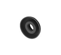 6 Fundas para Auriculares para OPPO Enco Air 2i/Air 3i/Air 3 Pro/Air 4 Pro/Free 3, Fundas de Silicona para Auriculares, Puntas intraauriculares, Fundas para Auriculares S M L (Negro)
