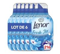 6 fundas, suavizante Fresh Air Fresco de la mañana 36 Lavados 504 ml