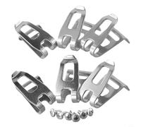 6 ganchos de acero con clip para cinturón, accesorio de taladro inalámbrico y clip de destornillador compatibles con 18 V para taladros de la serie LXT y llaves eléctricas, incluyendo