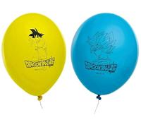 6 globos de látex Dragon Ball Z 27 cm