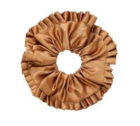 6 gomas para el pelo con volantes para mujer, colon grueso, bandas elásticas para el pelo, coleteros para el pelo, accesorios para el cabello, accesorios para el cabello, color café