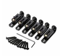 6* Guitarra solo rodillo de guitarra puente de cuerda para caja de guitarra Banjo