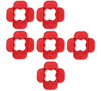 6 herramientas espaciadoras de cubierta de 4 grosores de 5/32 pulgadas, 3/16 pulgadas, 1/4 pulgadas, 5/16 pulgadas para espacios precisos de suelo, placa de alineación, control de expansión