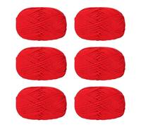 6 hilos de ganchillo de algodón para tejer a mano, ropa, bolsa de manualidades, sombrero, suéter, manualidades, ligero, 6 unidades