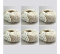 6 hilos Nanna by Permin de color natural (alpaca, algodón, merino) (07 natural)