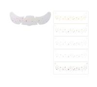 6 Hojas De Brillo Temporal De Las Pecas Para Tatuajes Tatuaje Fácil Aplicar Accesorio Tatuajes Para Festivales Únicos Y Estilos Playa Aspecto Natural