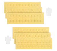 6 Hojas de Cinta Adhesiva de Doble Cara para Sonny Baby, Pegatinas Adhesivas Transparentes Repuesto de Cinta Adhesiva Nano Glue Masilla Adhesiva para Minifiguras para Sonny Doll