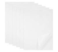 6 hojas de estabilizadores de bordado autoadhesivos solubles en agua, A4 (29,7 x 21 cm), papel de bordado adhesivo soluble para bordado a mano y a máquina