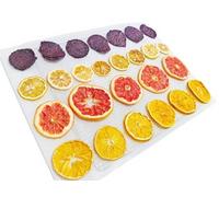 6 hojas deshidratadoras de silicona, antiadherentes, reutilizables, gruesas, cortables, para secadora de alimentos, frutas, 39 x 28 cm