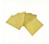 6 hojas x 150 piezas azulejos de mosaico de espejo autoadhesivos, mini azulejos de espejo, azulejos de espejo de bola de discoteca, decoración de manualidades (10x10mm,dorado)