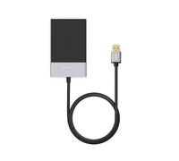 6-in-1 Card Reader USB 3.0 2 Port High Speed Data Transmission Plug-Play Compact Size Portable SD/TF Card Reader HUB Adapter