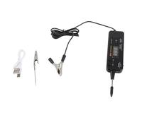 6 in 1 Electric Automotive Test Pen | Multifunction Digital Display Indicator Tester with Sound Prompts | Electrical Test Pen for Cars/Trucks/Motorcycles | 12V - 24V Voltage, 0