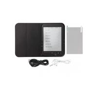 6-Inch Black HD E-Reader with 800x600 Ink Screen - Eye Protection eBook Device with FM Music Playback Support