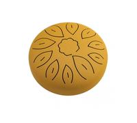 6-Inch Steel Tongue Drum 11 Notes Handpan Drum C Key with Drum Mallet Finger Picks Percussion Musical Instruments for Meditation Yoga