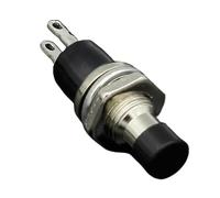 6 interruptores de botón momentáneos de 7 mm. Pulsa el interruptor de reinicio, interruptor de botón momentáneo de encendido y apagado, normalmente abierto, NO (negro)