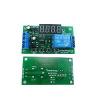 6 interruptores de relé multifunción KC23C01 - Módulo de retardo de disparo con temporizador de contador de pulsos for placa (98 caracteres)(6pcs12V)