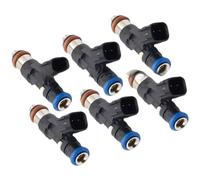 6 inyectores de combustible 0280158154 compatibles con Saturn Outlook Buick GMC 2007-10 3.6L Sistema de suministro de combustible Inyector de combustible Piezas del motor