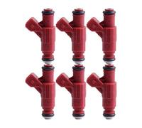 6 inyectores de combustible 822-11139 0280156028 1L2E-C5A 1AMFI00094 CM4966 FJ442 para Ford Explorer Sport 4.0L 2002-2003 Reemplazo del inyector de combustible