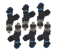 6 inyectores de combustible compatibles con Nissan Armada, Frontier, Pathfinder, Titan, Xterra, NV1500, NV2500, NV3500, 4.0L, 0280158007, 16600-7S000